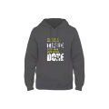 The Vintage Clothing Dark grey premium quality GYM printed Hoodies For Men / Hoodies For Girls pullover. 