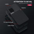 For Huawei P40 pro 360 Full Protection Case For Huawei P40 pro Double-Sided Shockproof Phone Cover leather feel car magnetic attraction Phone Case. 