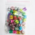50 Pcs 2023 Pigeons Foot Ring 8mm Pigeons Foot Ring Parrots Leg Rings Birds Training Tool Series Number Pigeon Ring. 