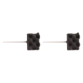 NCANRUI 2X Kick Drum Beater Sponge Quiet Hammer Head Kick Drum Foot Pedal Beater Drum Accessories. 