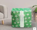 Non Woven Storage Bag In Floral Print |  WARDROBE ORAGNIZER space saver STORAGE bags PFM New Non-woven Portable Clothes Storage Bag Foldable Organization Bags with Large Clear View Window For Pillow Quilt Blanket Bedding. 