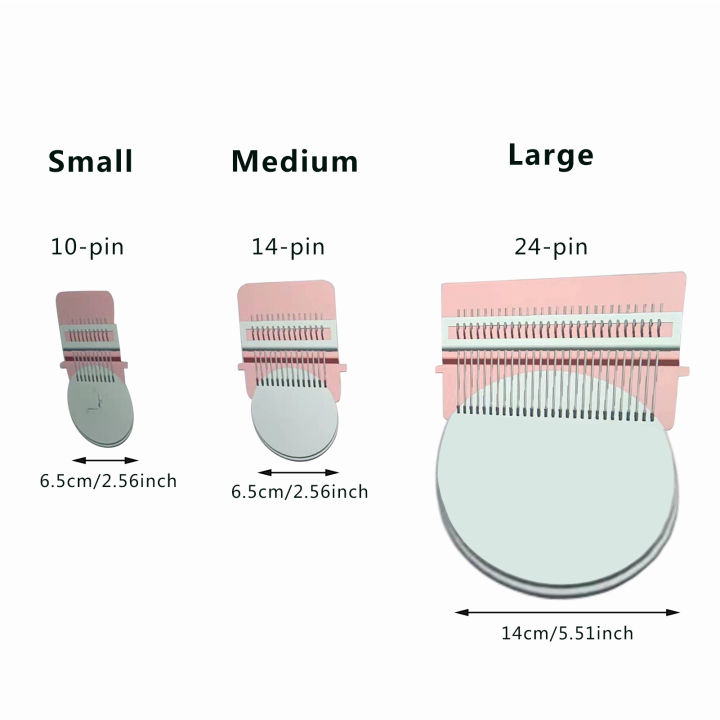 Small Loom Darning Machine Weave Tool Kit Craft Supplies Daraz.pk