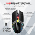RGB Optical Gaming Mouse with FREE Mouse Pad | Wired USB Computer Mouse for PC & Laptop | 7 Color Breathing LED Lights | High Speed Scrolling Mouse for Minecraft & Office Work | Ergonomic Design - One Click-Pick. 