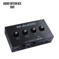 M-AUDIO DUO AUDIO INTERFACE - SOUND CARD. 