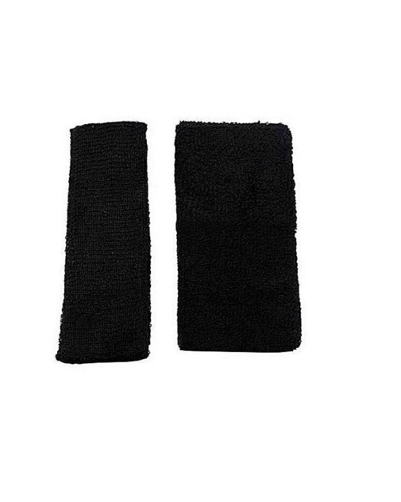 Pack Of 2 - Wrist Band & Head Band - Black