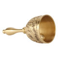 Brass Hand Call Bells Sturdy Handle Loud Ringing Bell For Weddings School Cl LLI. 