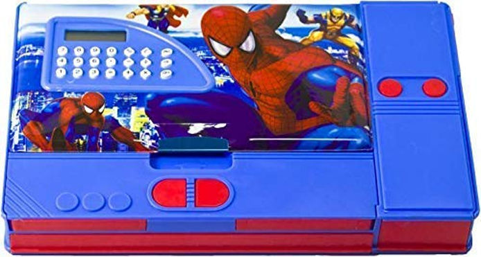 Spider%20Man%20Printed%20Jumbo%20Gadget%20Pencil%20Box%20with%20Calculator%20(Multicolour)%20Best%20Quality%20-%20Image%203