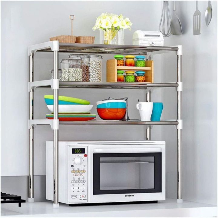 Kitchen Shelf Organiser, Spice Countertop Organiser 2-Tier Kitchen