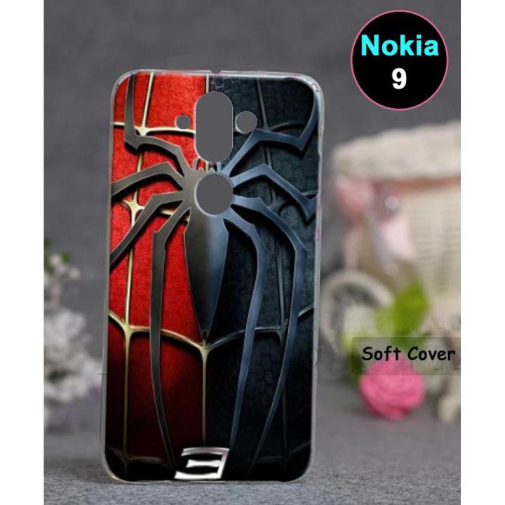 Nokia 9 Back Cover - Spider Cover