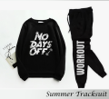 NEW ARRIVAL NO DAYS OFF Printed Tracksuits Fabric Cotton and Jersey Full Sleeves Rib Sweatshirts & Trouser Trendy Fashion Summer Collection Track Suit for Men at Faiq Store. 