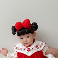 Hair Accessories Fashion Cute Cotton Bow Infant Baby Girl Hair Wig Hat Hairpiece Newborn Children Kids Girls Headbands Headwear Yao Store. 