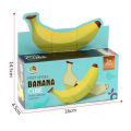 Rubik's Cube Fruits Series Banana Shape Magic Cube Special For Kids - Yellow. 