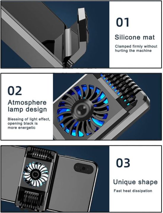 Top%20Quality%20Z16%20Mobile%20Phone%20Cooler%20Cell%20Phone%20Radiator%20Stretchable%20Design%20for%204.5%20to%206.5%20Inches%20Phones%20Semiconductor%20Phone%20Cooling%20Bracket%20with%20Silent%20Fan%20for%20Video%20Watching%20Gaming%20Lives%20-%20Image%206