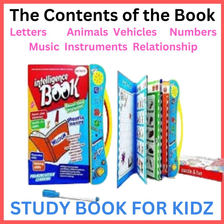 My English E-Book for Kids - Learning Book with Sound, Educational English Reading Book – Kids Gift