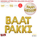 Wedding Foil Mylar Balloons & Themes Set Collection For Decoration Your Celebration Place Venues Reception Banquet Shaadi Halls Home Lawn Garden Shadi Mubarak Walima Mehndi Mayun Ceremony Function Anniversary Rasam Party Decor Supplies Photo Booth Prop. 