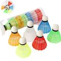 Plastic Badminton Shuttlecocks - Durable Feather-Like Flight Shuttles (Multi-Pack). 