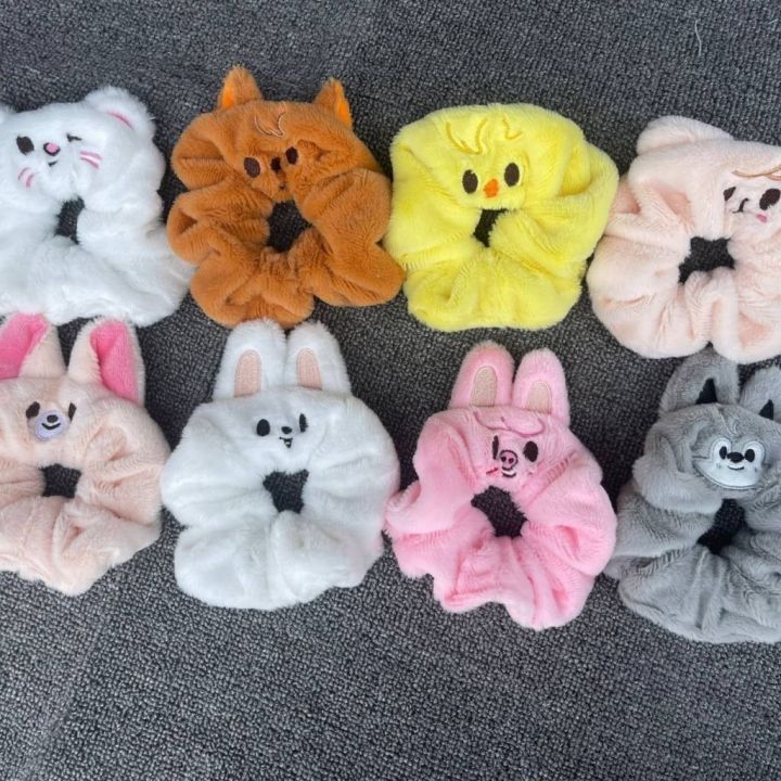 Kpop Idol Stray Kids Hair Band Elastic SKZ Hair Bands Hair Scrunchie