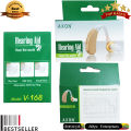 AXON V-168 Hearing Aid Behind the Ear (BTE) Personal Sound Amplifier In Ear Volume Adjustable Hearing Aids Hear Clear for the Elderly. 