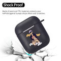 【NShisasN】Anime Jujutsu Kaisen Case for Airpods 3 2 1 Pro Silicone Bluetooth Headphone Cover Gojo Satoru Air Pod Earphone Box Black Coque. 