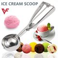 Ice Cream Scoop Stainless Steel Cookie Dough Scooper For Fruit Melon Baller Digging Ball Scoper Kitchen Confectionery Tool Accessory Medium Size. 