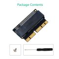 M.2 NGFF AHCI NVMe SSD Converter Adapter 12+16Pin for MacBook 2013-2017 M.2 NVME SSD Convert Adapter. 