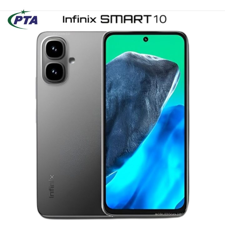 Infinix Smart 10 – 4GB RAM 64GB ROM – 5000mAh Mega Battery – 6.6" HD+ ...