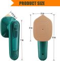 Upgrade Portable Mini Ironing Machine with Wire 180°Rotatable Handheld Dry & Wet Ironing Steam Iron Foldable Garment Steamer,Professional Micro Steam Iron for Fabric Clothes,Good for Home and Travel. 
