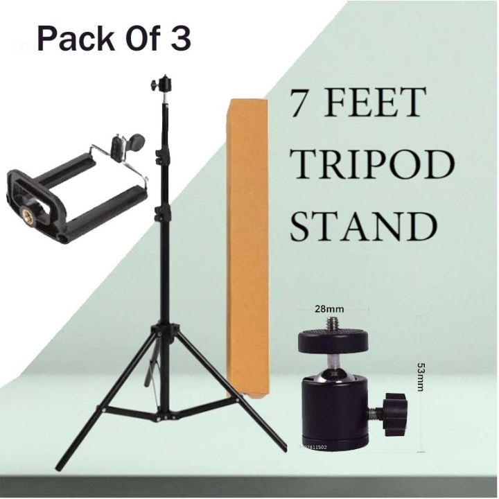 Feet Tripod Stand with 360 Rotatable Ball Head Good Quality