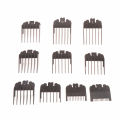 10PCS Hair Clipper Combs Guide Kit Hair Trimmer Guards 1.5-25MM Salon Tools. 
