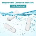 PTFE Magnetic Stirrer Mixer Stir White Color Stir Rod Magnetic Laboratory Bar Stir Plate Magnet. 