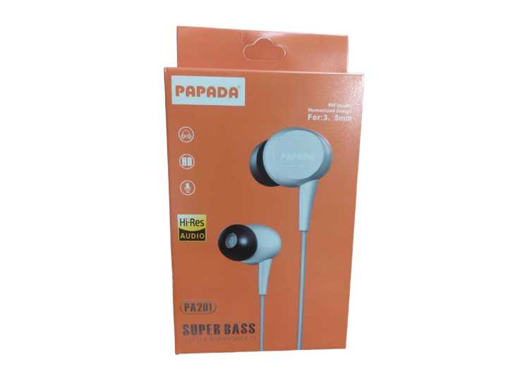 PA-201 Super Bass Stereo Earphone For 3.5 mm