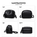 MATEYOYO Women's Bag Fashion Shoulder Bag Simple Cross-body Bag Large Trendy Korean Style Capacity Adjustable Shoulder Straps Elegant Bag for Shopping Outdoor. 