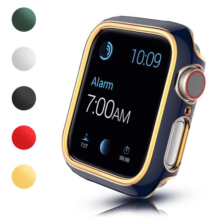 Hollow PC Protector Case for Apple Watch 8 Cover Series 7 6 SE 5 4 3 Bumper 45mm 41mm 44mm 40mm 38mm 42mm for Iwatch Hard Frame