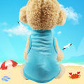 Ready Stock+Super Cheap Dog Clothes Summer 6 Colors Solid color Pet Dog Cat Shirt T-shirt Breathable Pet Vest（XS 1KG-1.5KG）. 