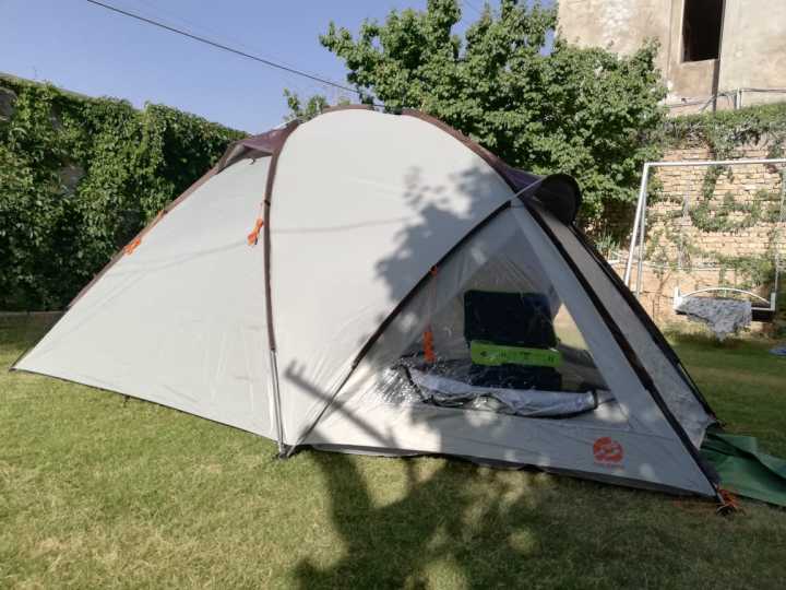 13 FEET LONG WATER/HEAT PROOF GLACIAL SPANISH CAMPING TENT 3 4 PERSON