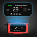 Car Battery Charger 12V 6A Fully Automatic Smart Battery Charger With Big Screen For SUV Motorcycle Battery Universal. 
