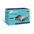 Tplink 5-Port Gigabit Desktop Switch with 4-Port PoE TL-SG1005P. 