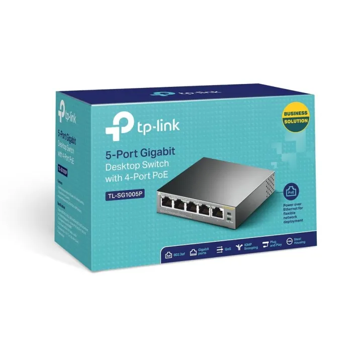 Tplink%205-Port%20Gigabit%20Desktop%20Switch%20with%204-Port%20PoE%20TL-SG1005P%20-%20Image%205