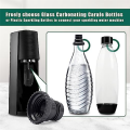 1 Piece CO2 Quick Connect Adapter Fit for Soda Water Compatible with Terra Soda Steam Maker, for Quick Connecting Glass Soda Bottle. 