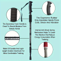 New High-Quality Anti-Shock Trekking Pole, 3-Section Adjustable Hiking Walking Stick with Ergonomic Handle for Outdoor Recreation. 