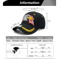 Men's USA Eagle Baseball Cap American Flag Embroidery Snapback Dad Hat Male Summer Casual Hip Hop Caps. 