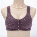 Front Open Wide Strap Non Padded Non Wired Maternity Nursing Bra Plus Size. 