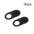 Orsda Webcam Cover Motebook Laptop Camera Cover Metal Protection Slider Phone Pc for Laptops Web Cam Cover Magnet Sticker-1x Black 1x Silver. 