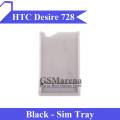 HTC Desire 728 SIM Tray Sim Jacket Sim Slot Sim Door For HTC Desire 728 - Black. 