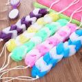 Back Bath Sponge Shower Body Exfoliate Strap Flower Mesh Net Shoulder Scrubber Long Sponge Shower Body Wash Brush Foaming (Multicolor). 