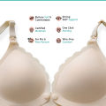 Jelly Bosom Bra by ORNAVO – For Pre & Post Partum , The Ultimate Maternity Bra , OEKO-TEX® Certified Nursing Bras For Breastfeeding , Soft buttery Feel, Breathable Material with Jelly Jell Technology,  360° Wireless Support. 