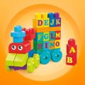 Educational Building Blocks Toys Set - Alphabet Letters. 