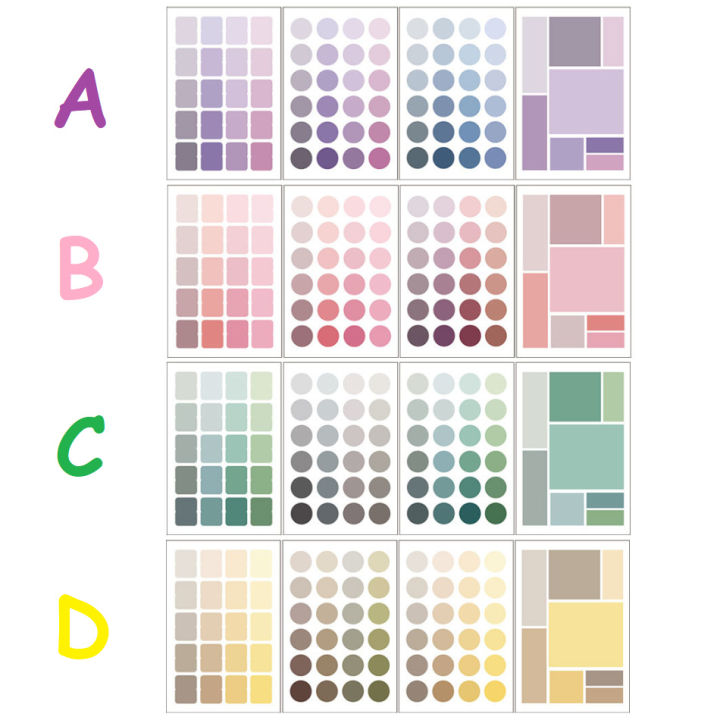 Multi%20purpose%20Color%20Label%20Stickers%20Index%20Note%20Stickers%20Office%20Stationery%20Stickers%20-%20Image%205