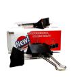 PROFESSIONAL BLACK BINDER CLIPS DG001-BH. 