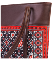 AJRAK ART SHOULDER BAG. 